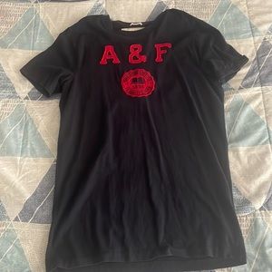 Abercrombie Men's 92 varsity division Logo graphic shirt/ T-shirt/ Tee